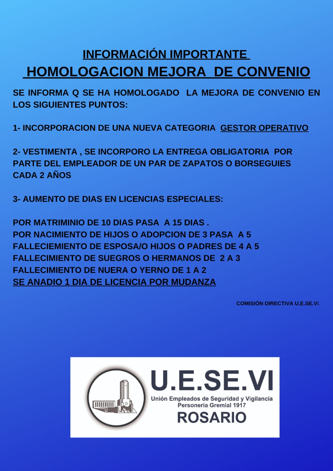 HOMOLOGACION MEJORA DE CONVENIO